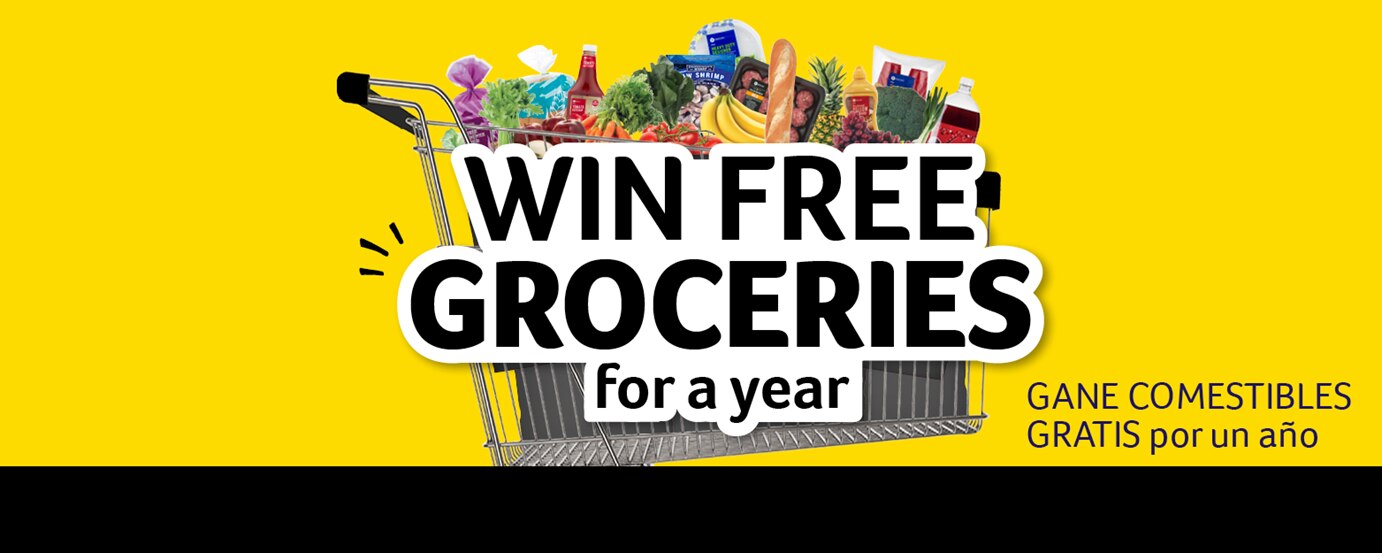 Win Free Groceries for a year